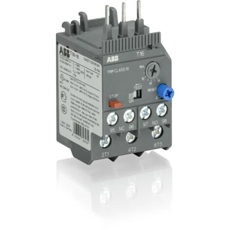 Relais de surcharge thermique ABB, 1 NF / 1 NO, 13 A, 600 V c.c. ( Prix pour Boîte de 1 )