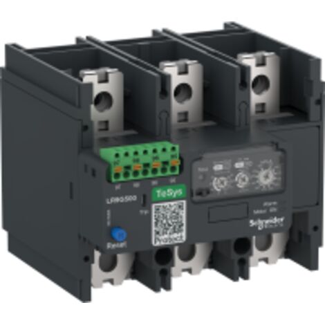 Relais de surcharge thermique TeSys LR9G 500A Connexion par ressort - LR9G500