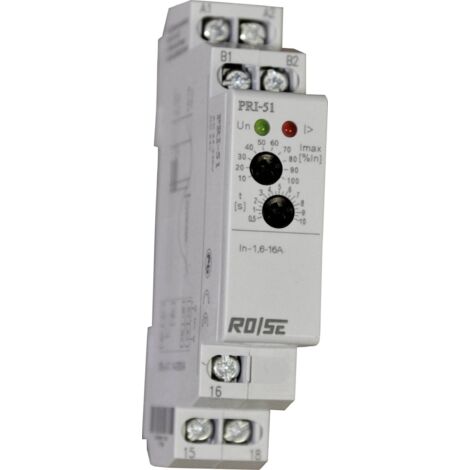 Relais de surveillance 24, 24 - 24, 240 V/DC, V/AC 1 inverseur (RT) Rose LM PRI-51/05 1 pc(s) X182291