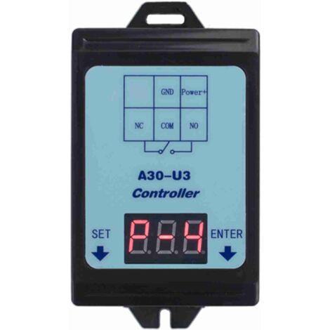 Relais de surveillance de tension DC 6-80 V, module de contrôleur de charge et de décharge, protection contre les surtensions et les sous-tensions avec 4 modes de fonctionnement
