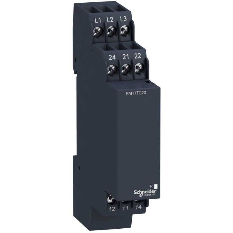 Schneider Electric - Zelio control, ordre et absence de phase, triphasé, 208-440VAC - RM17TG20