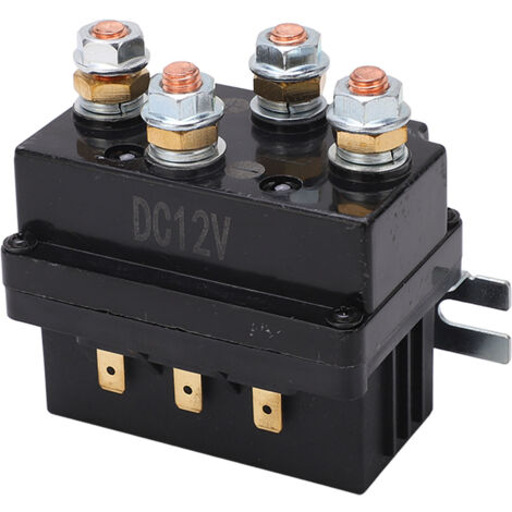 Relais de treuil 12V, bobine en laiton, accessoire électronique pour véhicules