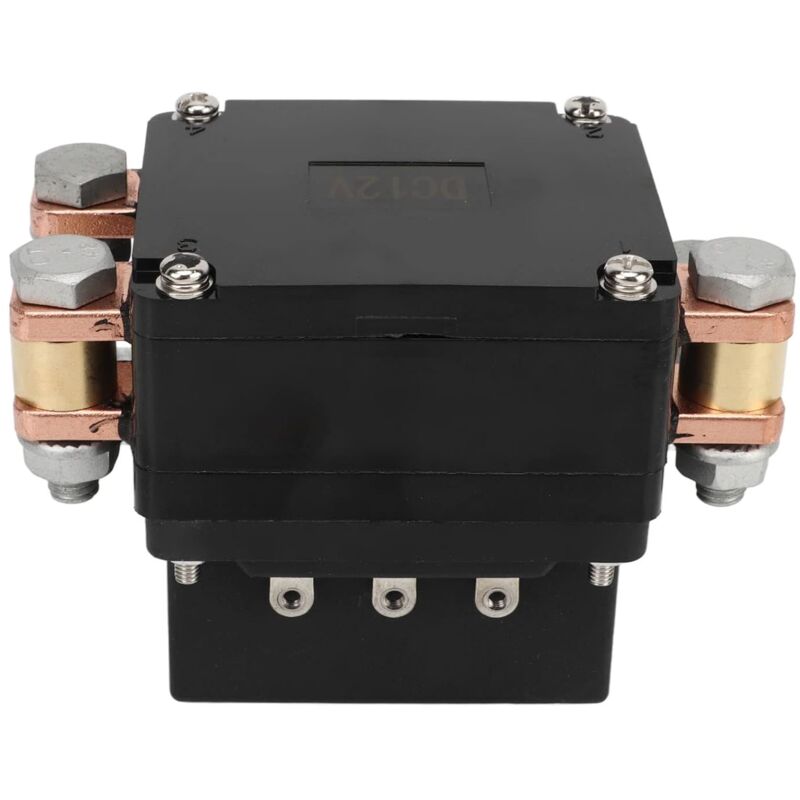 Relais De Treuil Electrique, 12V 600A Relais Treuil Electrique Relais Solénoïde De Treuil, Contacteur De Relais De Solénoïde De Treuil De Démarrage