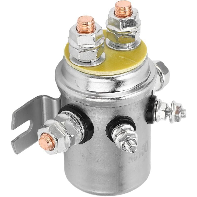 SNQ - Relais de Treuil, Solénoïde de Treuil 300 a, Relais de Treuil électrique, Accessoire de Relais de Démarrage étanche pour vtt Tout-terrain dc 12