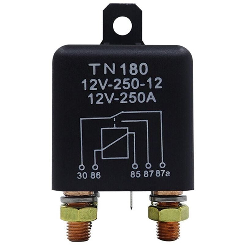 Serbia - Relais de Voiture 12V 250A Type Continu Haute Batterie Contrôle Interrupteur Terminal Automobile DéMarreur Relais