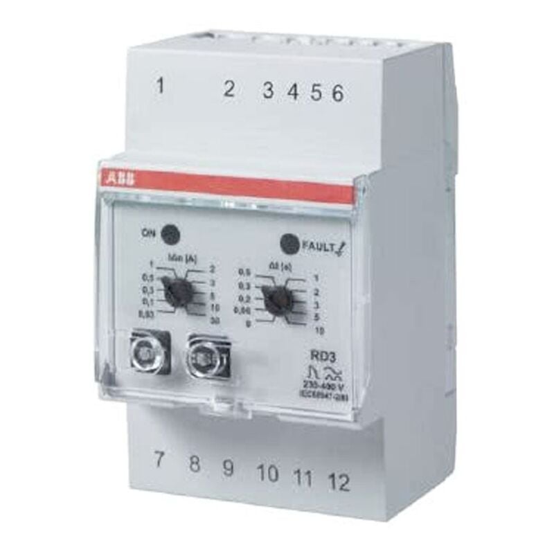 ABB - Relais différentiel RD3 modulaire électronique J427348