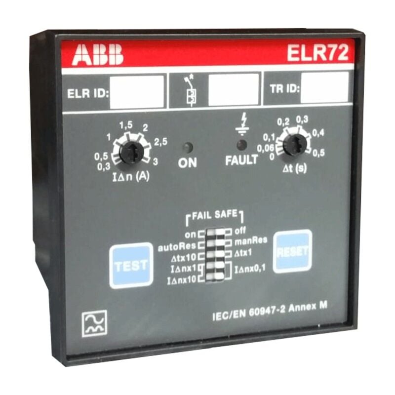 Relais différentiel électronique ABB ELR72