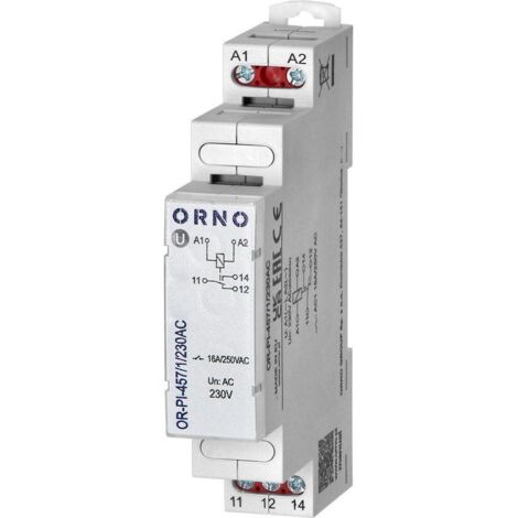 Relais d'installation 1P 230 VAC 16A OR-PI-457/1/230AC