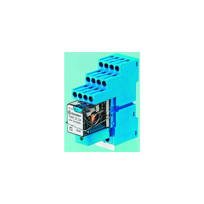 Relais d'interface 110V c.a., 4 rt, montage Rail din, série , 58 Series ( Prix pour 1 )