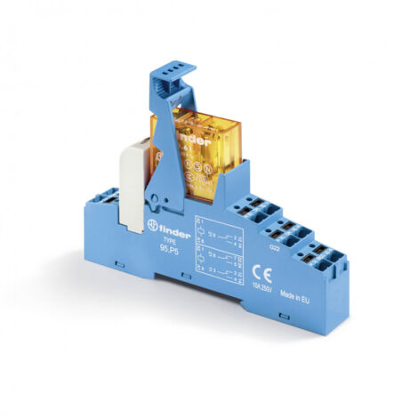 Relais d'interface Finder 48.p6.8.024.0060spa 16A 24V AC