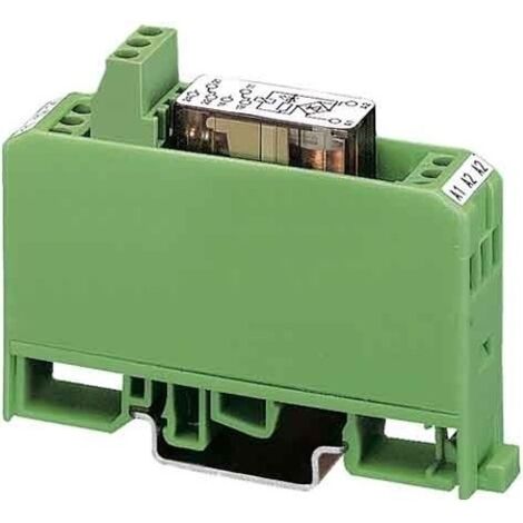 Relais d'interface Phoenix Contact EMG REL, 24V c.c., 2 RT, montage Rail DIN ( Prix pour 1 )