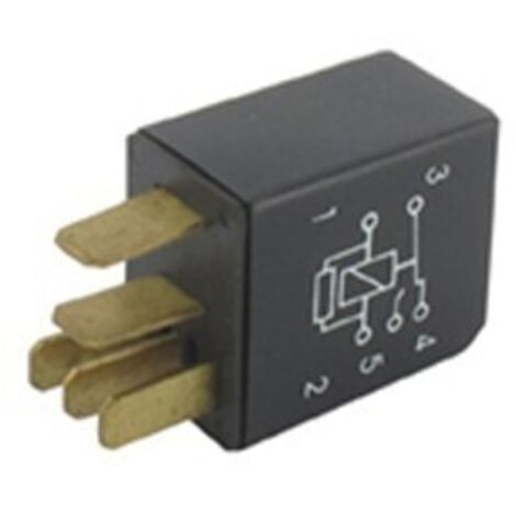 Relais électrique 5 Bornes 12 V - 20 A Adaptable Pour Autoportée Et Chasse-neige Mtd. Remplace Origine: 725-1648 Et 925-1648 ( 7