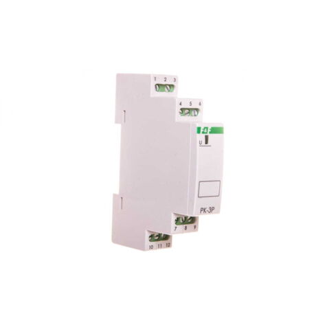 Relais électromagnétique 3P 8A 24V AC/DC PK-3P-24V