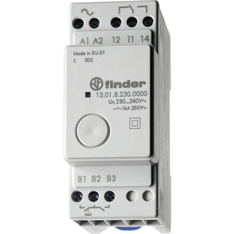 Relais électronique à impulsion Finder 230 VAC 130182300000