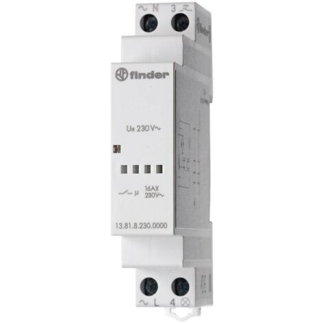 Relais impulsionnel FINDER 13.81.8.230.0000, 230V