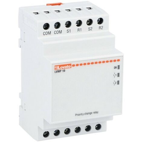 Relais inverseur Lovato 2 sorties Alimentation AC 24VAC LVMP10A024