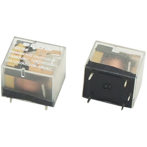 Relais JQCF 4123, bobine 10 A, 12 V