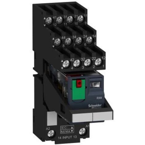 Relais miniature Schneider Electric rxm4ab2p7pvs 230V 6A
