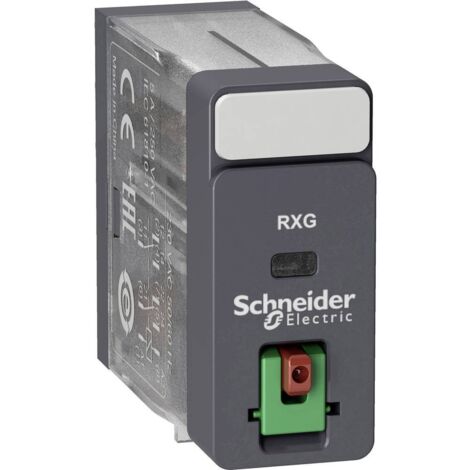 relais miniature - zelio relay rxg - 5a - 2of - 230v ac - schneider electric rxg21p7