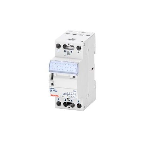 RELAIS MONOSTABLE 4NO 16A 230VAC 2M GEWISS GWD6634