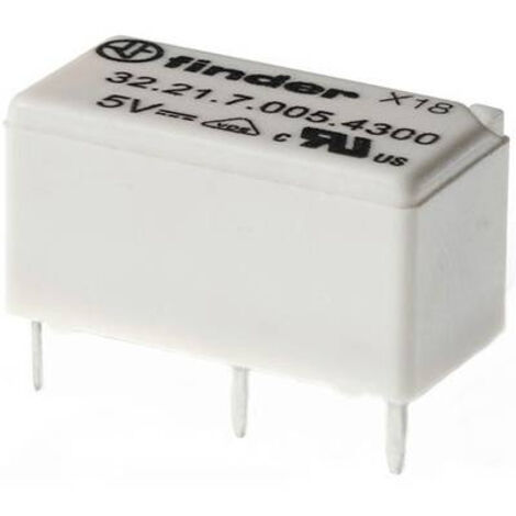 Relais pour circuits imprimés Finder 32.21.7.048.4000 48 V/DC 6 A 1 inverseur (RT) 1 pc(s) V519913