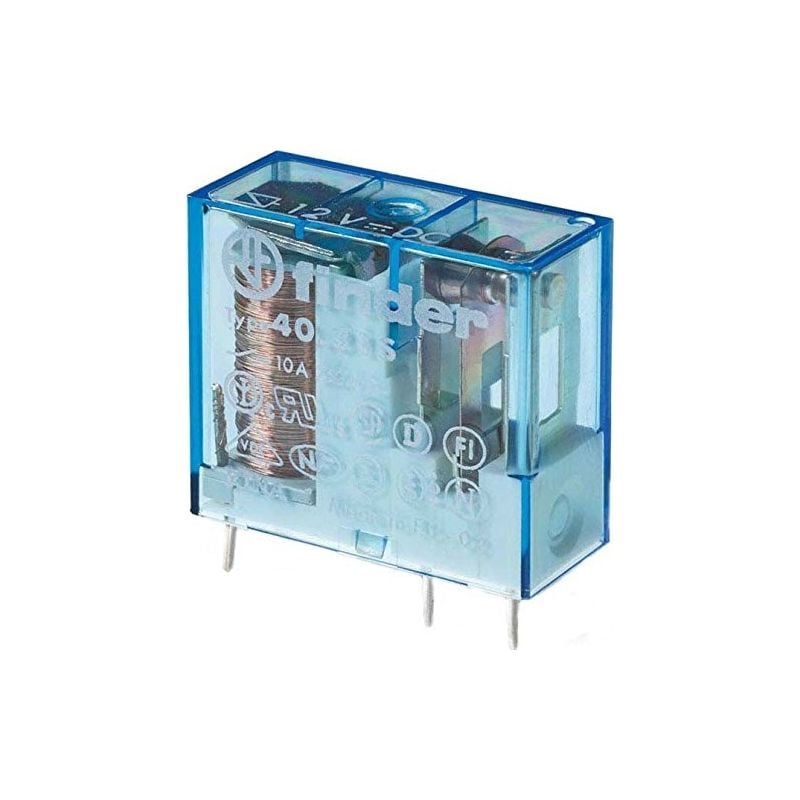 Douille/printre pour clignotant 12 v dc, 1 w, 10 a, 1 pièce, 40.31.9.012.0000 - Finder