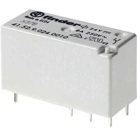 Relais pour circuits imprimés Finder 41.52.8.230.0000-1 230 V/AC 8 A 2 inverseurs (RT) 1 pc(s)