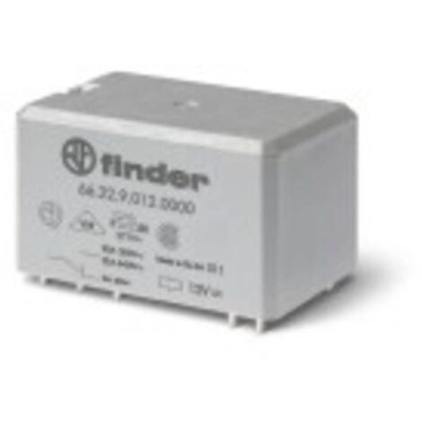 Relais pour circuits imprimés Finder 66.22.9.024.0000 662290240000 24 V/DC 25 A 2 inverseurs (RT) 1 pc(s)