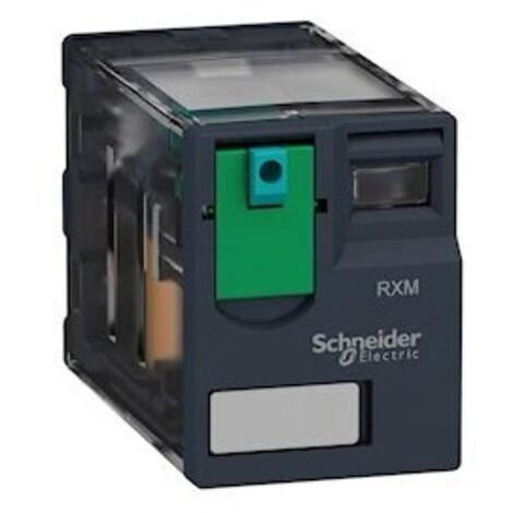 relais rxm - 12a - 2of - 48v dc - schneider electric rxm2ab1ed