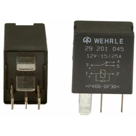 Relais/solenoide avviamento montato su Al-Ko T11-T12