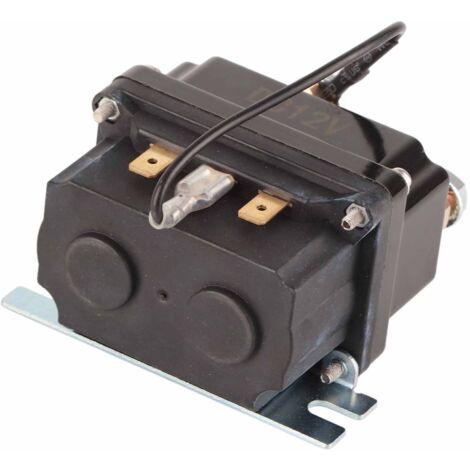 Relais Solénoïde Treuil 12V 250A pour Camion 4x4 et SUV avec Treuils 3000‑5000 lbs