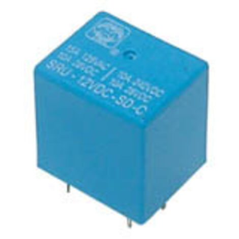 RELAIS STANDARD 15A/28VCC-125VCA 7A/220VCA 1 X REPOS-TRAVAIL 6VCC VELLEMAN VR15M061C