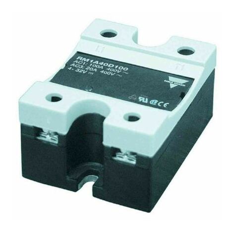 Relais statique, Carlo Gavazzi série RM 40, 50 A, Montage panneau, 440 V c.a. ( Prix pour 1 )