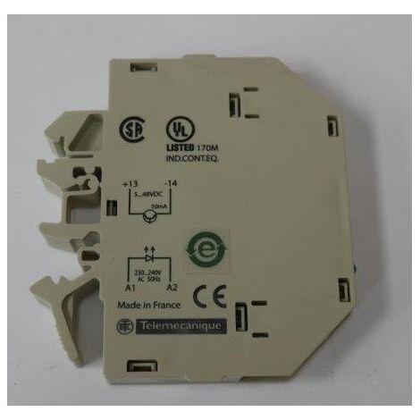Relais statique module d'interface d'entrée 9.5mm 230-240Vca 50Hz Schneider