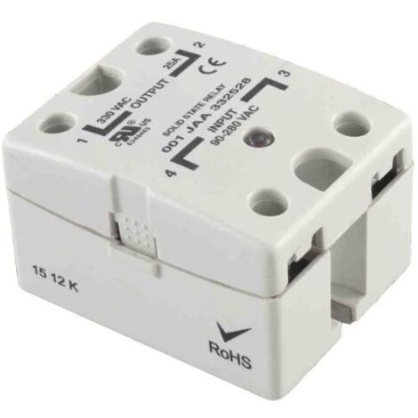 Relais statique RS PRO, 50 A, Montage sur panneau, Montage en surface, 480 V rms ( Prix pour 1 )