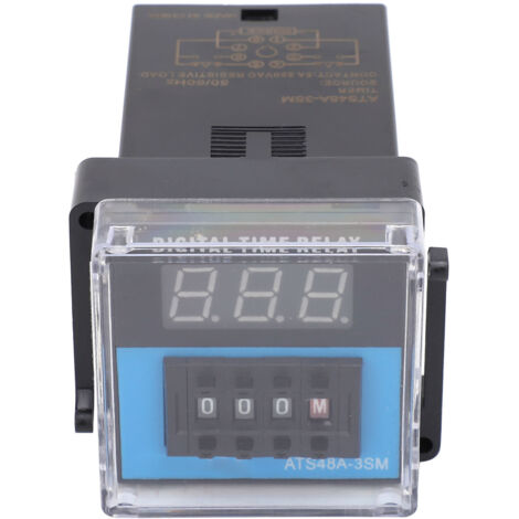 Relais Temporisé ATS48A‑3SM Professionnel, Réglable Cycle Temporisateur DC24V pour Contrôle Automatique