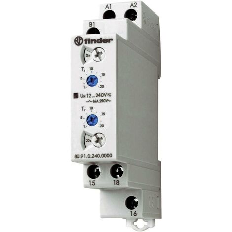 relais temporisé - modulaire - clignotant - finder 809102400000