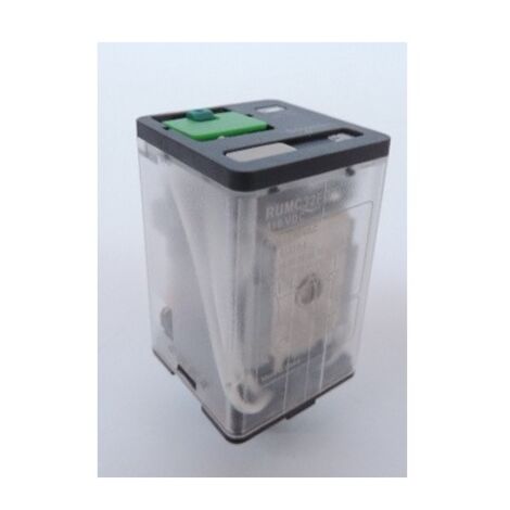 Relais universel embrochable 10A contact 3OF avec test DEL bobine 110V DC ZELIO SCHNEIDER ELECTRIC RUMC32FD