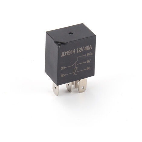 Relais violet + support de soudure pour circuit imprimé 4P/PCB
