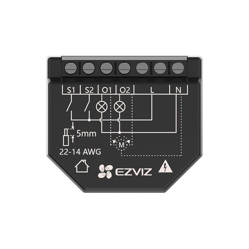 Ezviz - Relais Wi-Fi intelligent - CS-T36-R100-WM