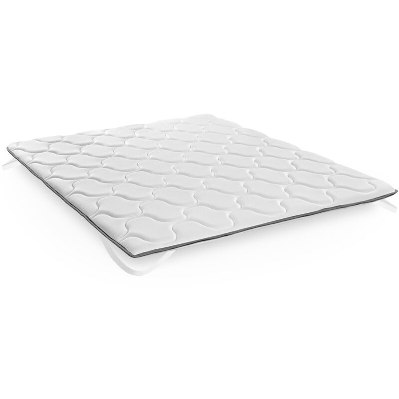 Relax - Surmatelas vicoélastique linda hauteur 5cm Respirant - 90x200 cm