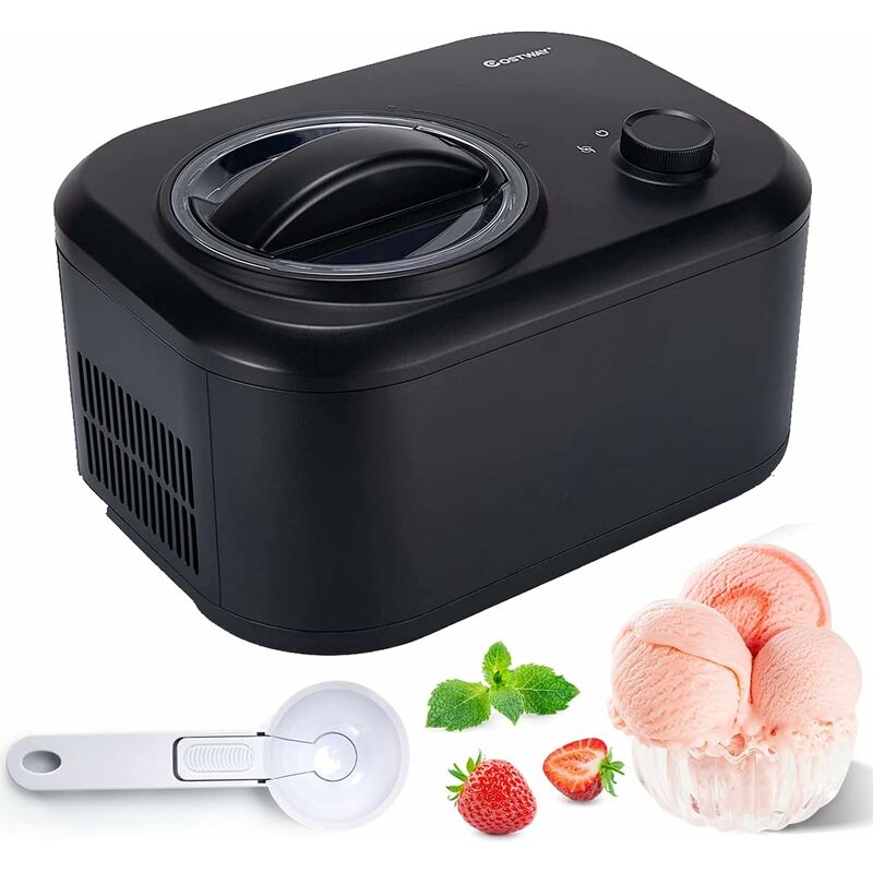 1 l Eismaschine Elektrisch, Eiscrememaschine mit 100 w selbstkuehlendem Kompressor,3 Modi, inkl. Loeffel, Speiseeisbereiter fuer Frozen Yogurt & | 00794094650868 1 l Eismaschine Elektrisch, Eiscrememaschine mit 100 w selbstkuehlendem Kompressor,3 Modi, inkl. Loeffel, Speiseeisbereiter fuer Frozen Yogurt & | 00794094650868