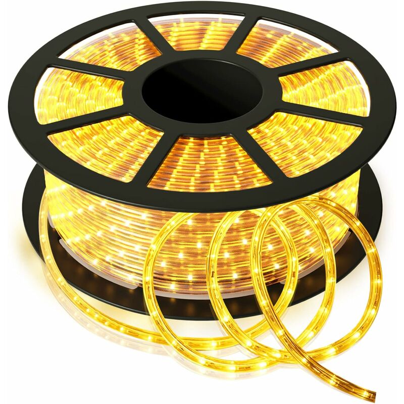 Relax4life - Guirlande Lumineuses Extérieur 30M, 1080Ampoules led Étanche IP44 à Température -2060°C, Longévité 15000H, Décoration Lumineux pour