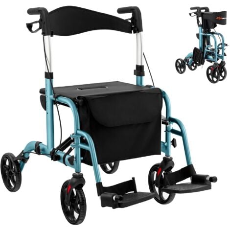 Rollator Pieghevole Moretti Rp690 In Acciaio Verniciato - Foto 8