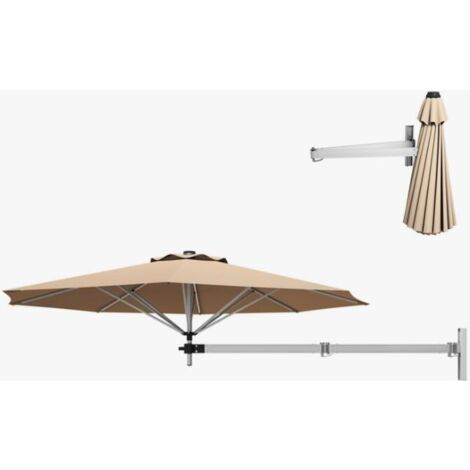 Parasol Balinais VidaXL Rose - Coton Laqué, 210-220 Cm, Poteau Bois 3.8 Cm, Pliable, Pour Terrasse/jardin