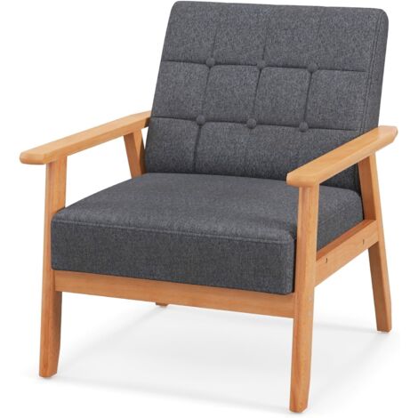 Sedia Da Terra Pieghevole In Velluto RELAX4LIFE - Schienale Regolabile 14 Posizioni, Imbottita Per Interni - Foto 10