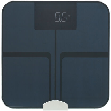 Balanza Digital B04 Negra para Personas Bluetooth 180 Kg