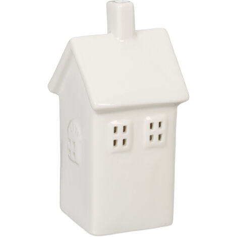 Set 3 Lanterne Vintage Per Interni Ed Esterni - Portacandele In Ferro E Vetro - Nero - Foto 3