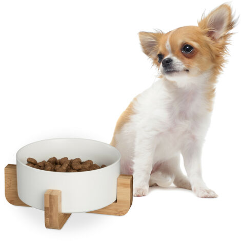 Ciotole Rialzate Per Cani In Acciaio - Supporto Regolabile, Antiscivolo, 1.6L, Argentato - Foto 5