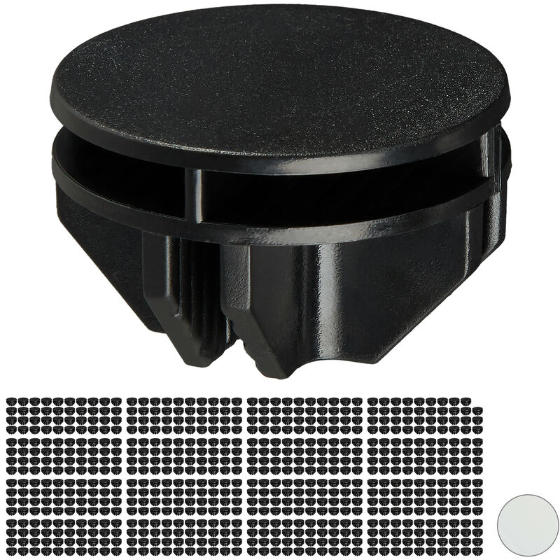 Relaxdays Connectors For Shelving Systems, Pack Of 640, Shelf Adapters, Plastic Replacement Parts, Black